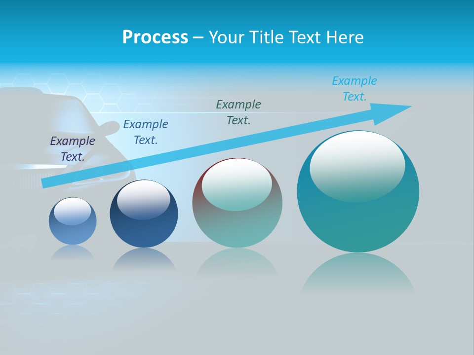 Windshield Vehicle Headlight PowerPoint Template