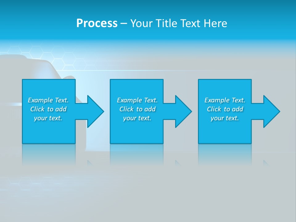 Windshield Vehicle Headlight PowerPoint Template