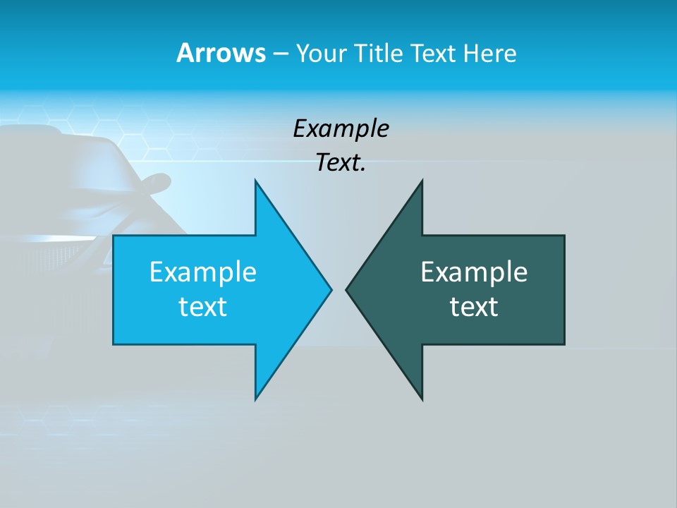 Windshield Vehicle Headlight PowerPoint Template