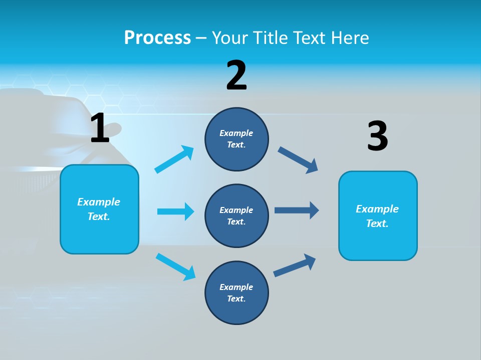 Windshield Vehicle Headlight PowerPoint Template