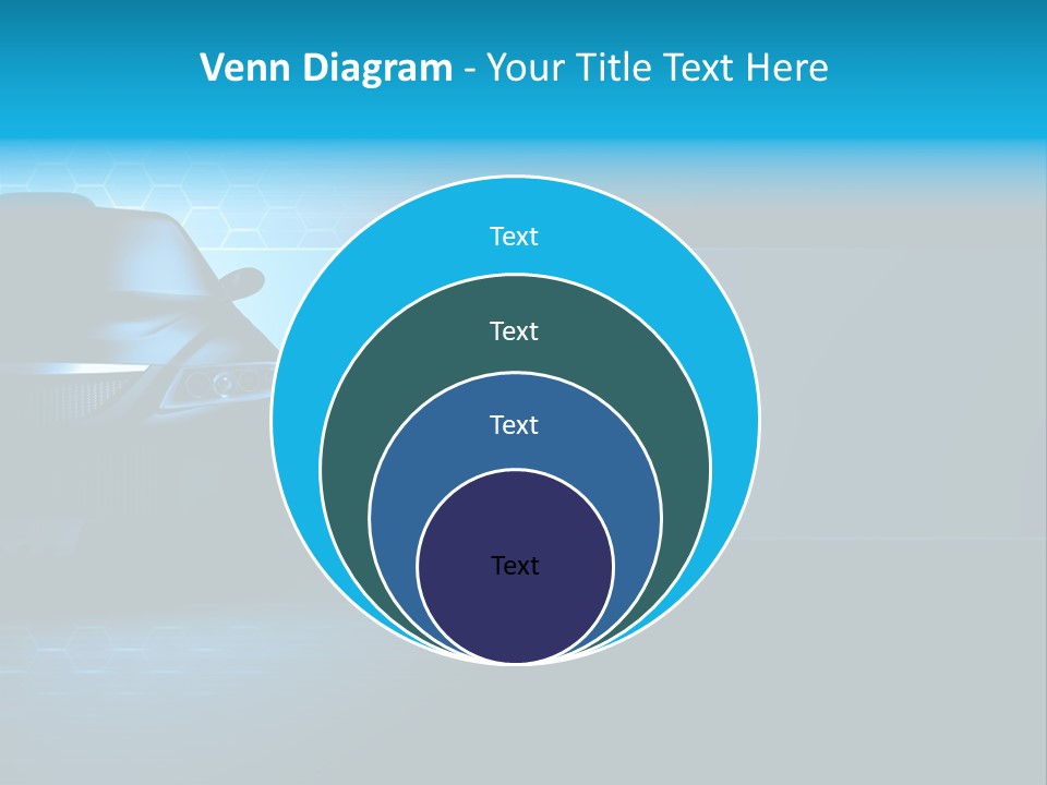 Windshield Vehicle Headlight PowerPoint Template