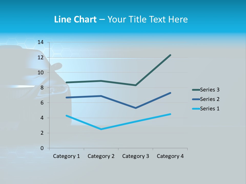 Windshield Vehicle Headlight PowerPoint Template