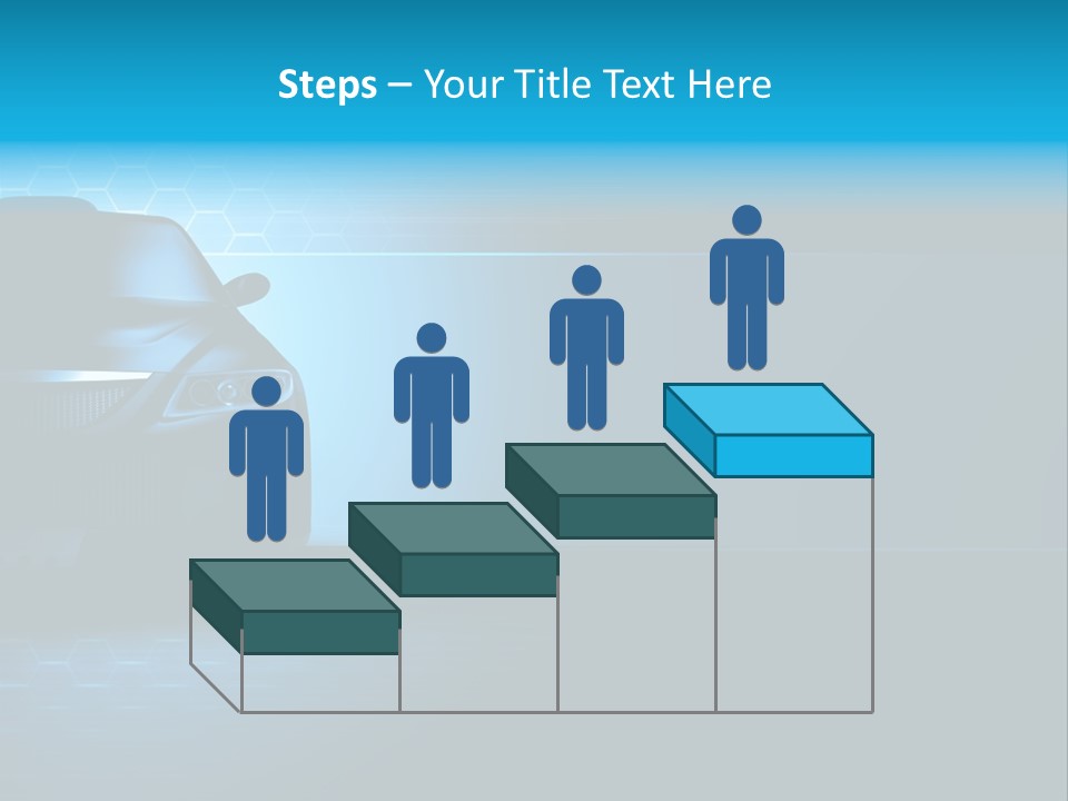 Windshield Vehicle Headlight PowerPoint Template