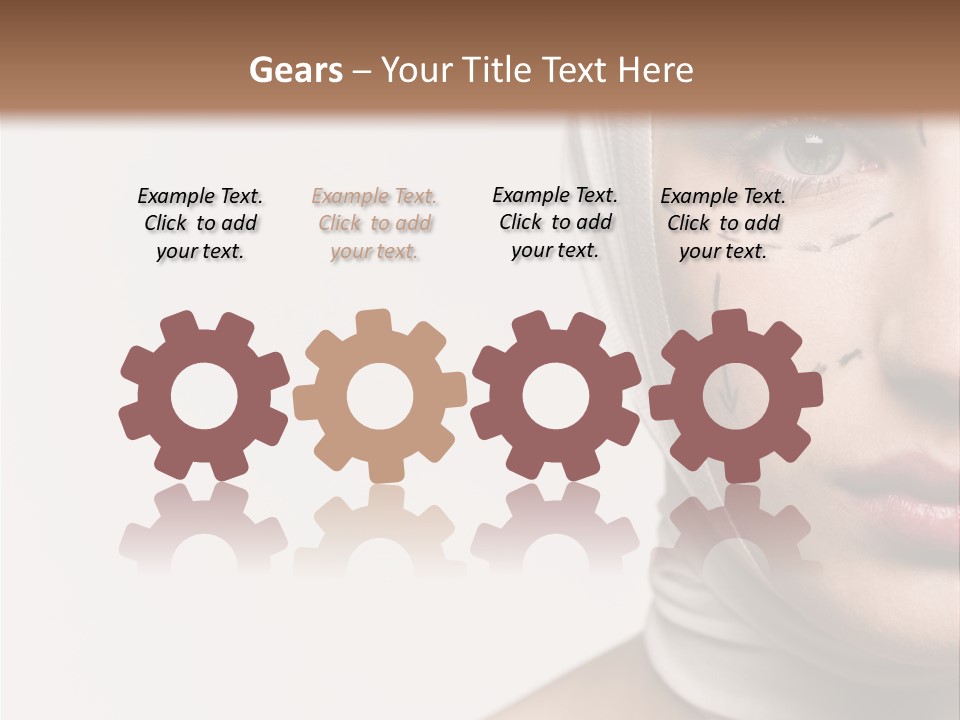 Years Sterile Looking PowerPoint Template