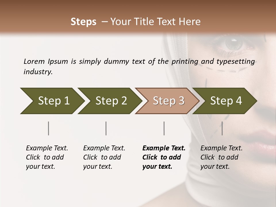 Years Sterile Looking PowerPoint Template