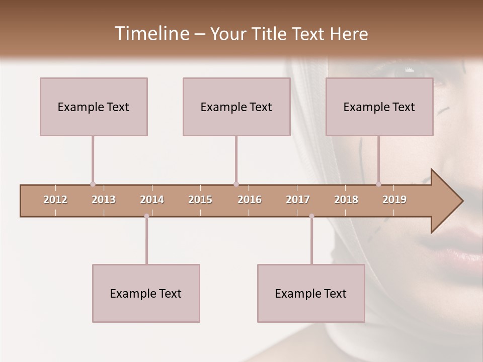 Years Sterile Looking PowerPoint Template