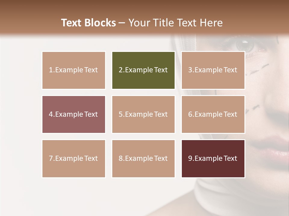 Years Sterile Looking PowerPoint Template