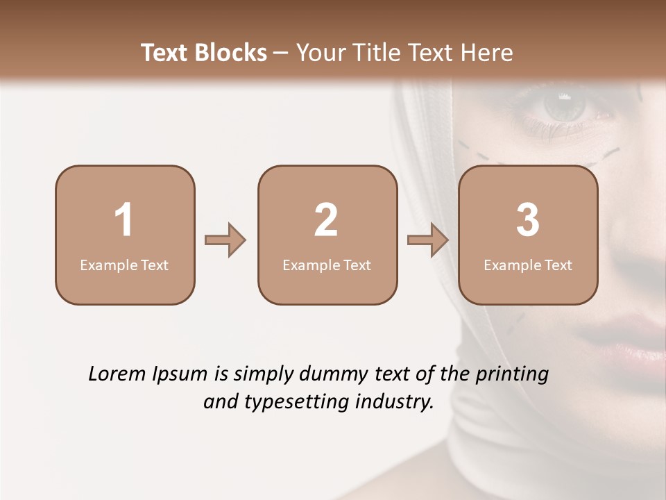 Years Sterile Looking PowerPoint Template