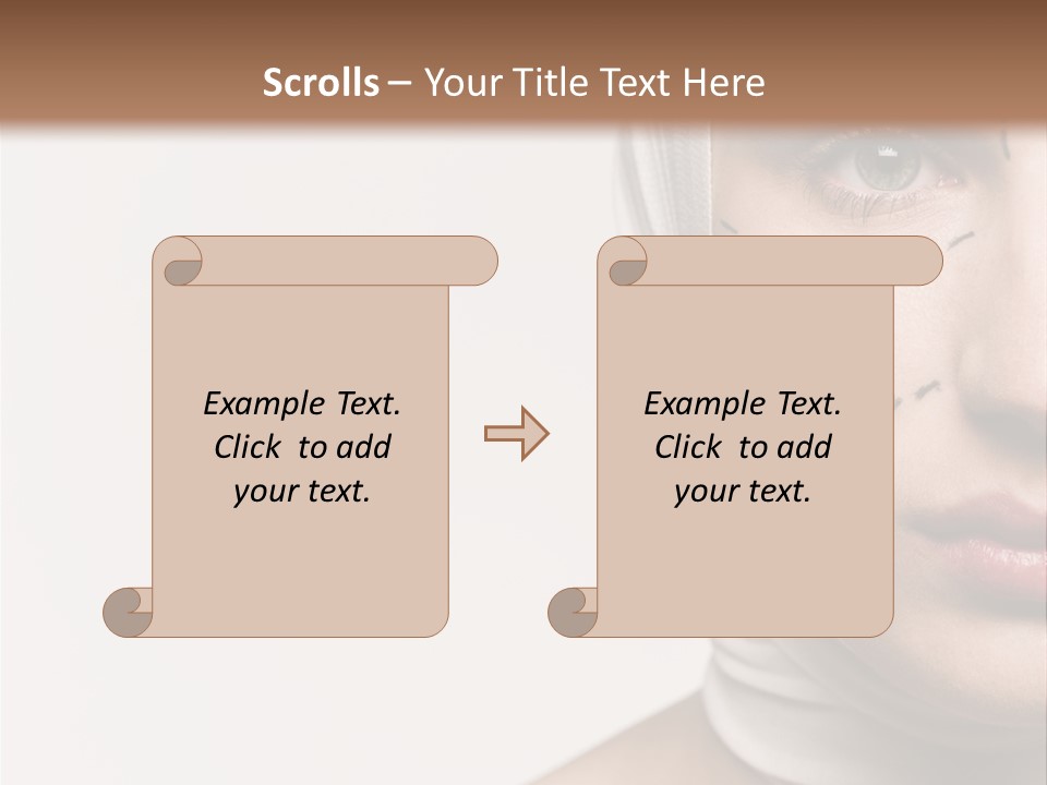 Years Sterile Looking PowerPoint Template