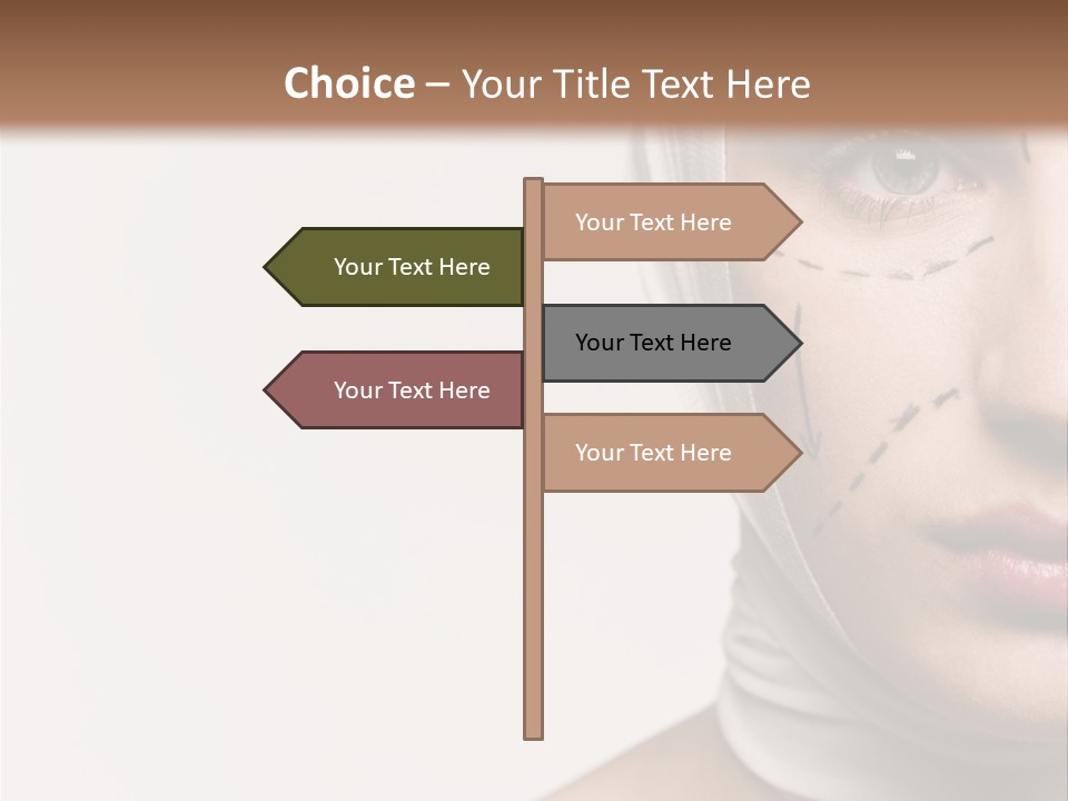 Years Sterile Looking PowerPoint Template