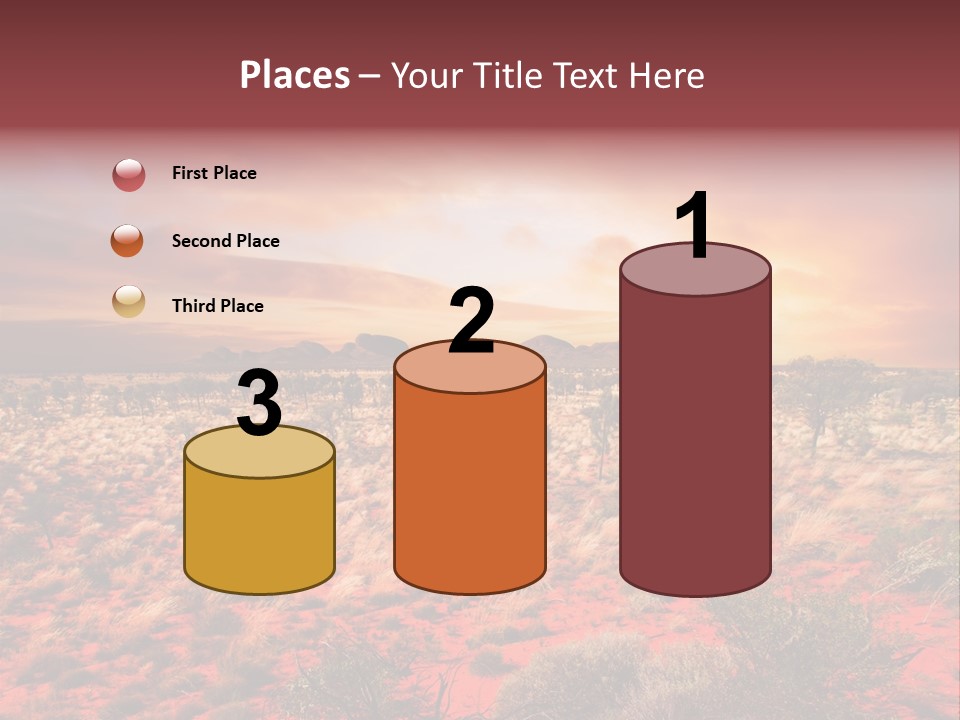 Sunset Northern Sky PowerPoint Template