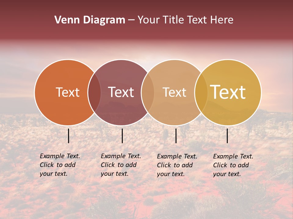 Sunset Northern Sky PowerPoint Template