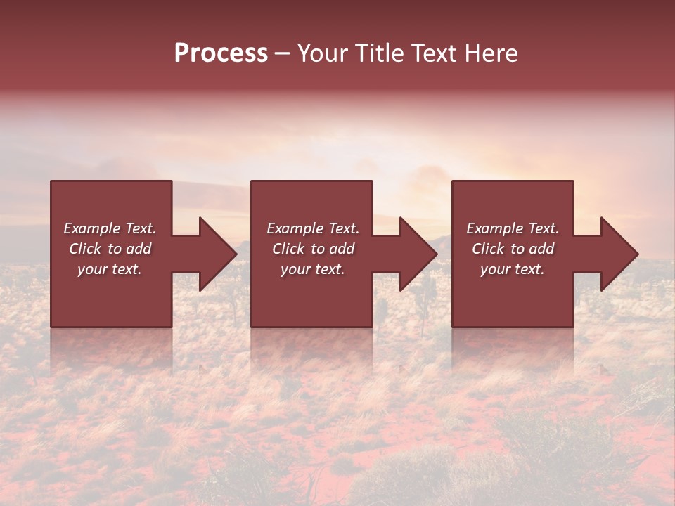 Sunset Northern Sky PowerPoint Template