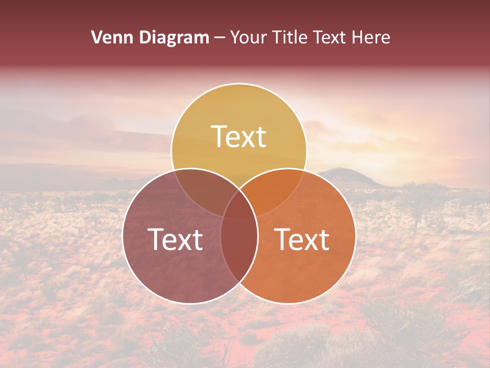 Sunset Northern Sky PowerPoint Template