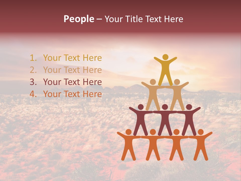 Sunset Northern Sky PowerPoint Template