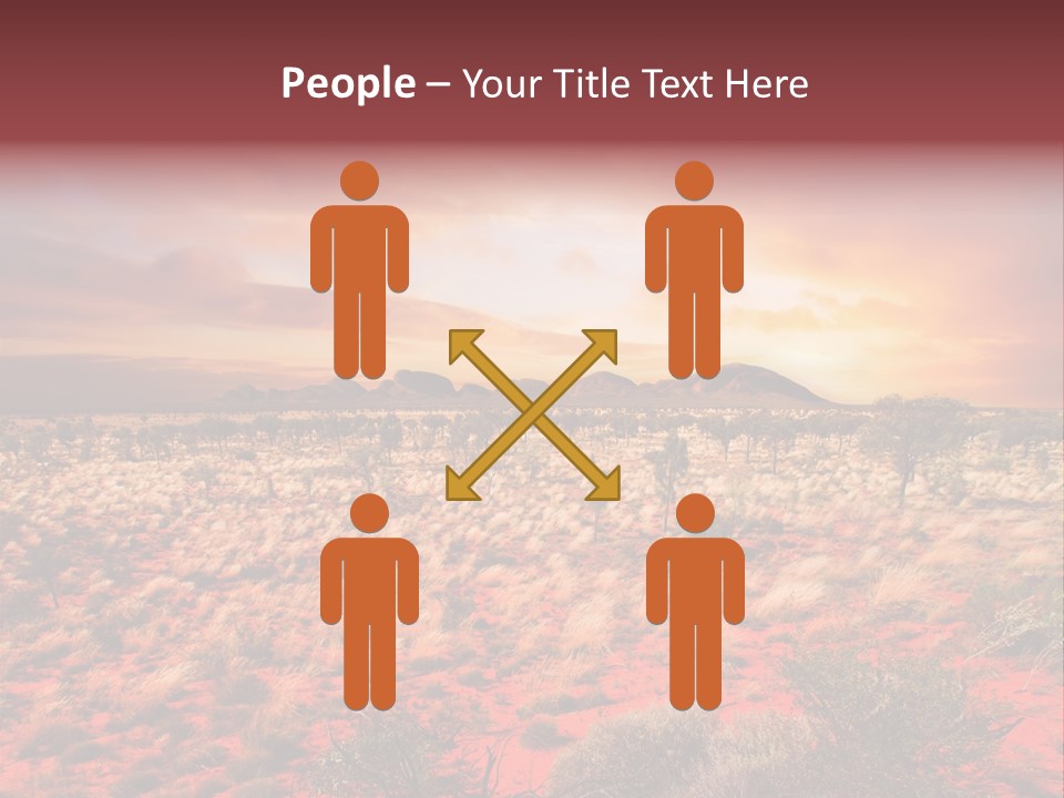 Sunset Northern Sky PowerPoint Template