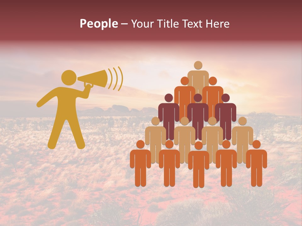 Sunset Northern Sky PowerPoint Template