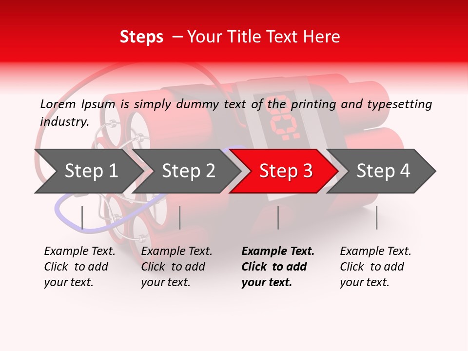 Line Horizontal Digital PowerPoint Template