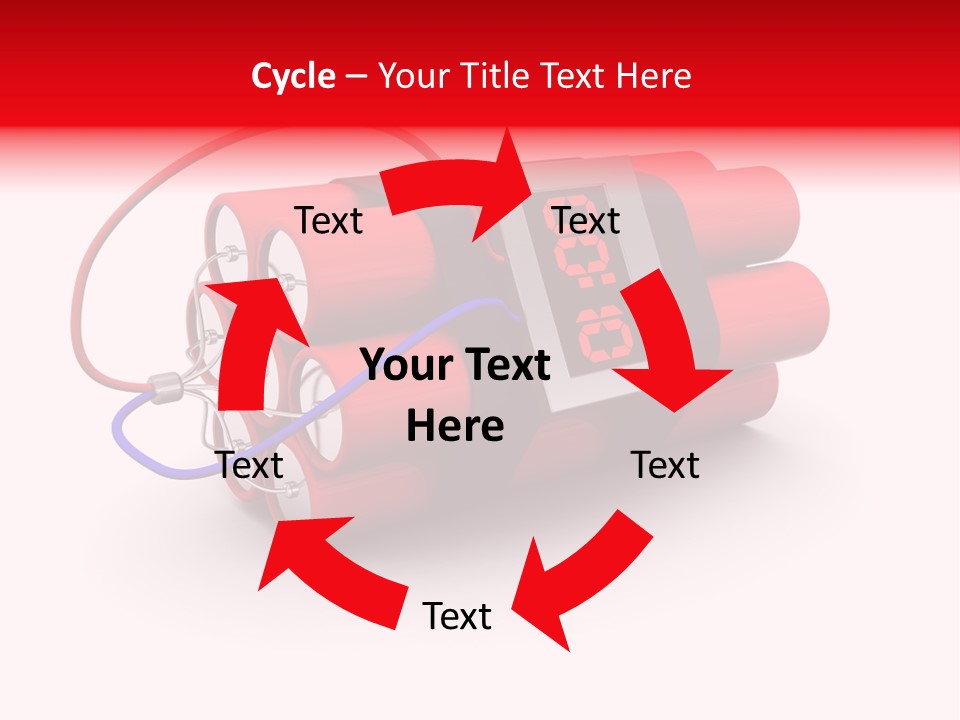 Line Horizontal Digital PowerPoint Template