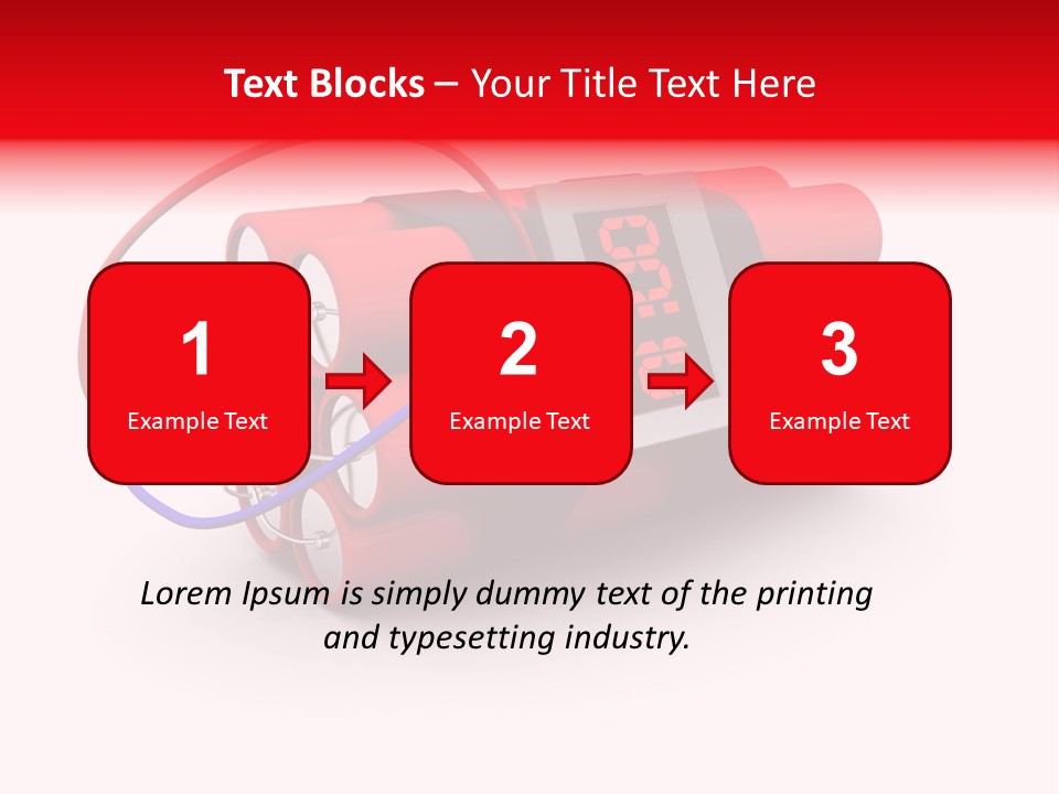 Line Horizontal Digital PowerPoint Template