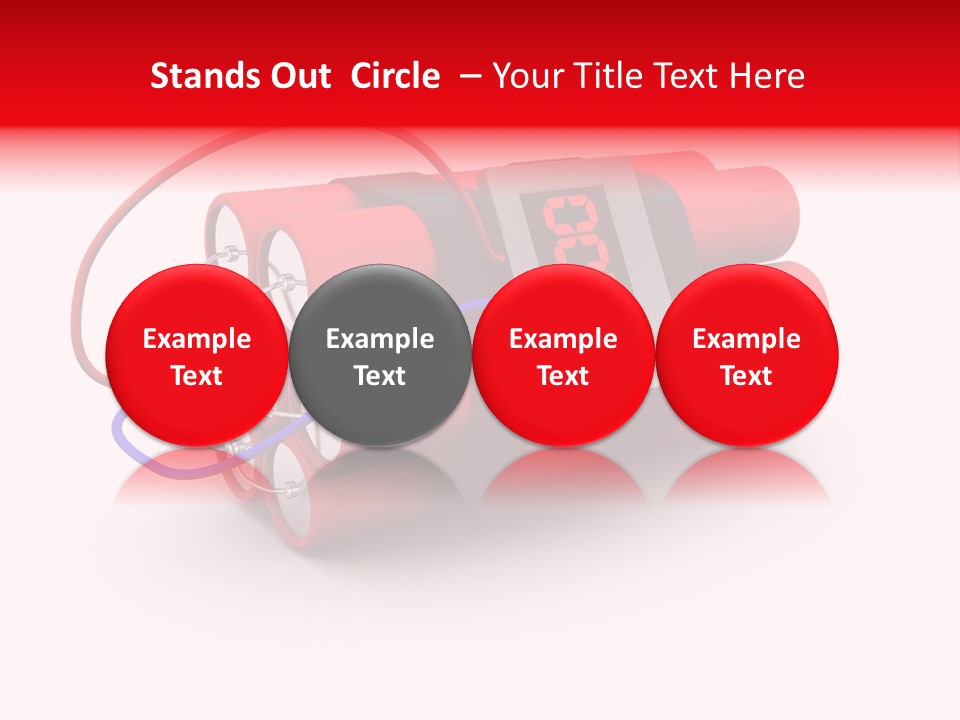 Line Horizontal Digital PowerPoint Template