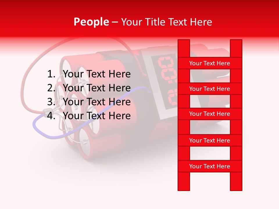 Line Horizontal Digital PowerPoint Template