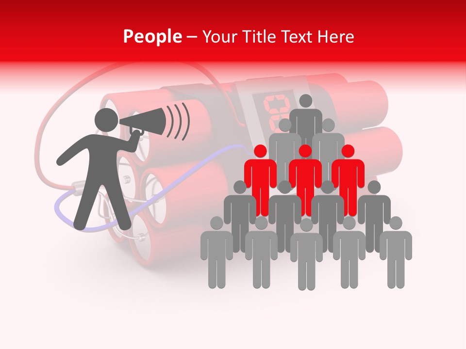 Line Horizontal Digital PowerPoint Template