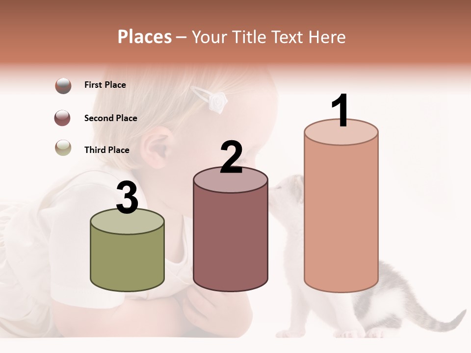 Nature Young Cat PowerPoint Template