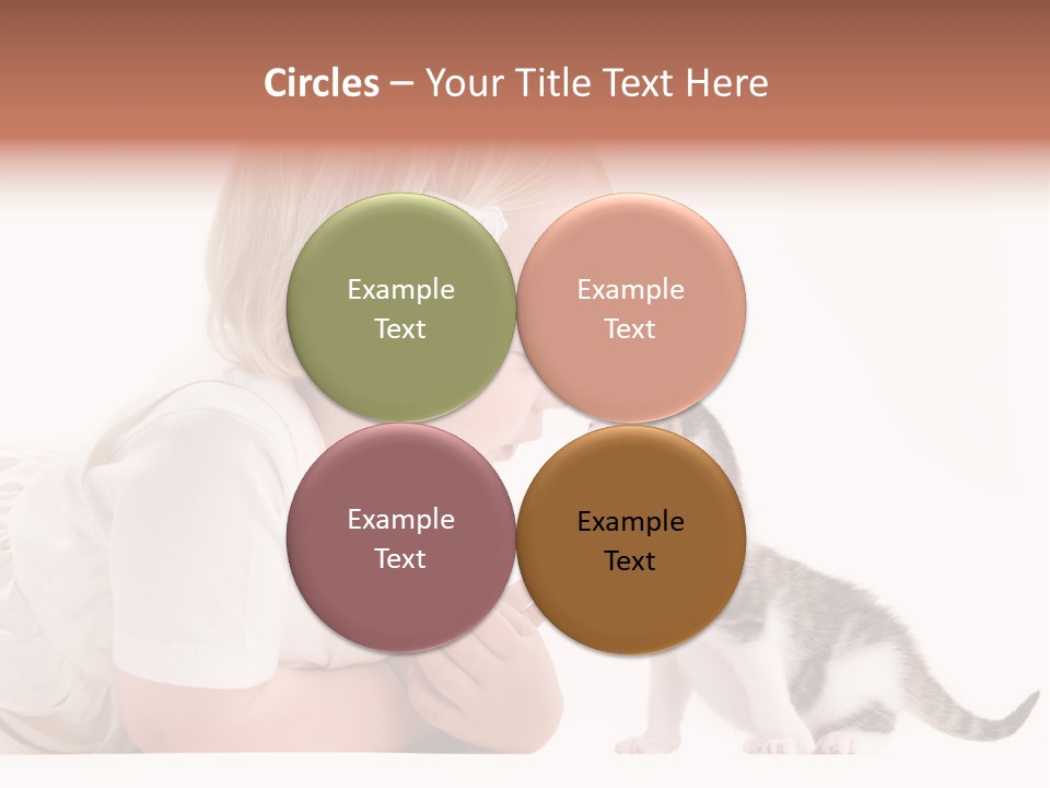 Nature Young Cat PowerPoint Template