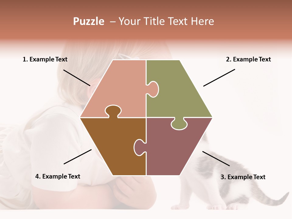 Nature Young Cat PowerPoint Template