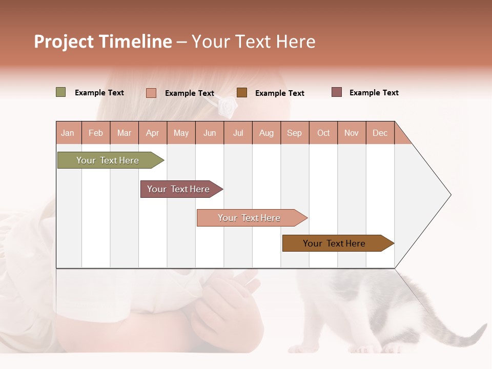 Nature Young Cat PowerPoint Template