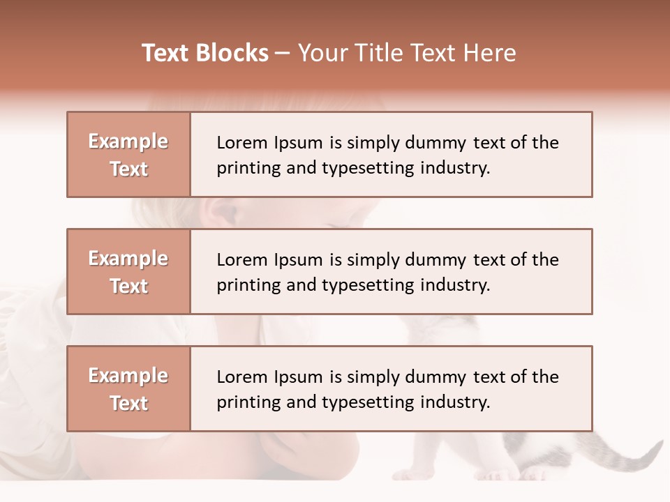 Nature Young Cat PowerPoint Template