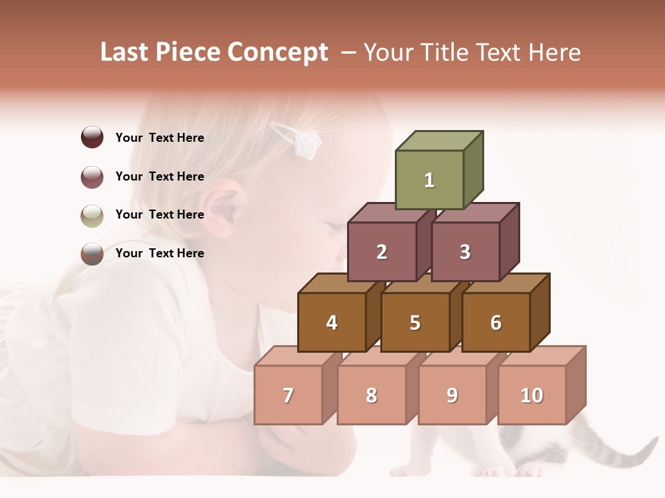 Nature Young Cat PowerPoint Template