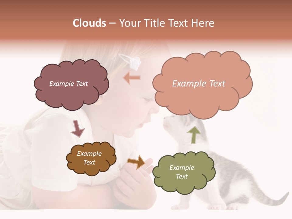 Nature Young Cat PowerPoint Template