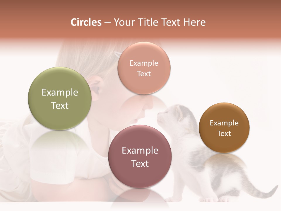 Nature Young Cat PowerPoint Template