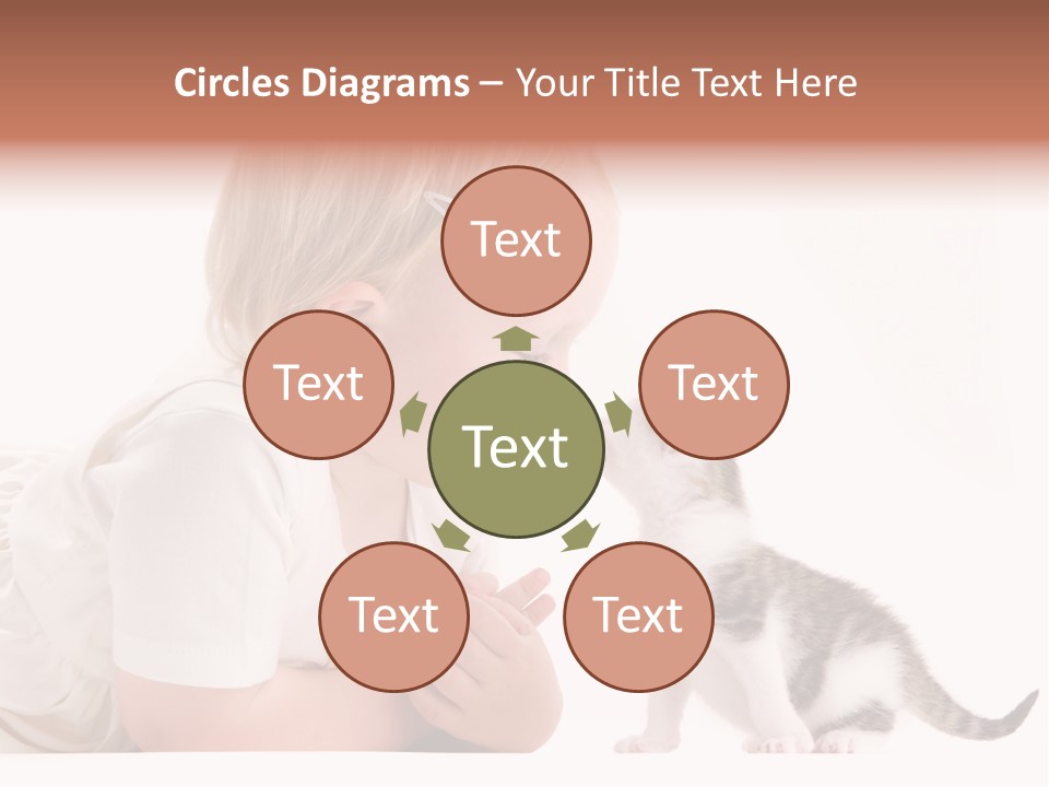 Nature Young Cat PowerPoint Template