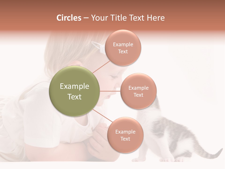 Nature Young Cat PowerPoint Template