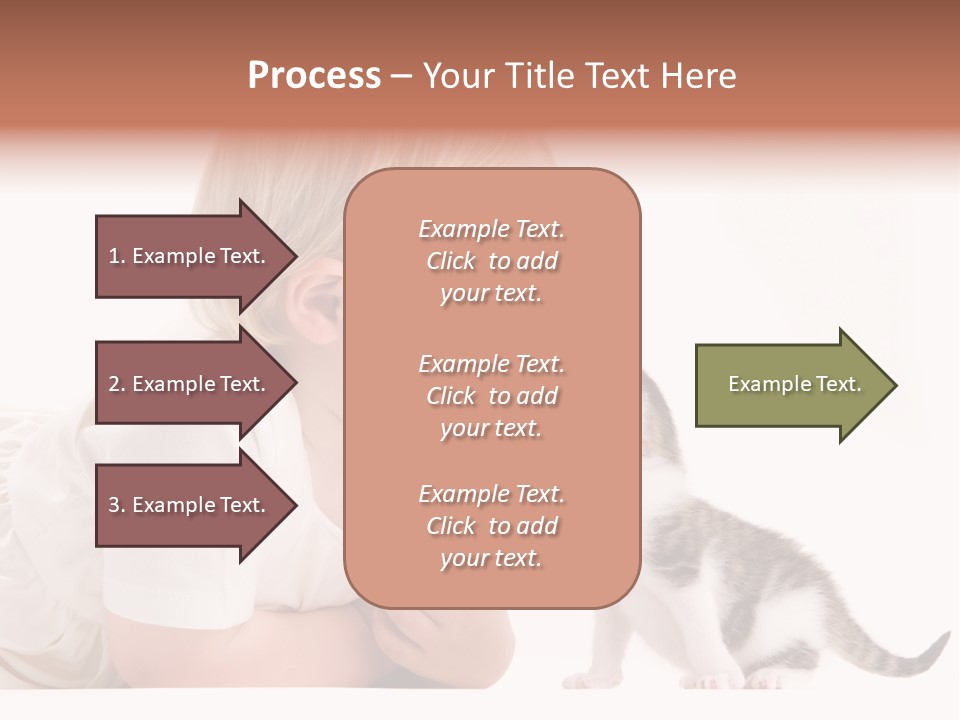 Nature Young Cat PowerPoint Template