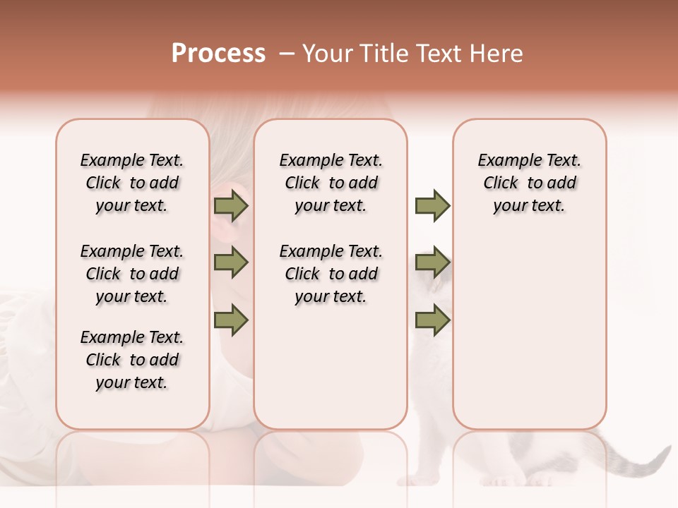 Nature Young Cat PowerPoint Template