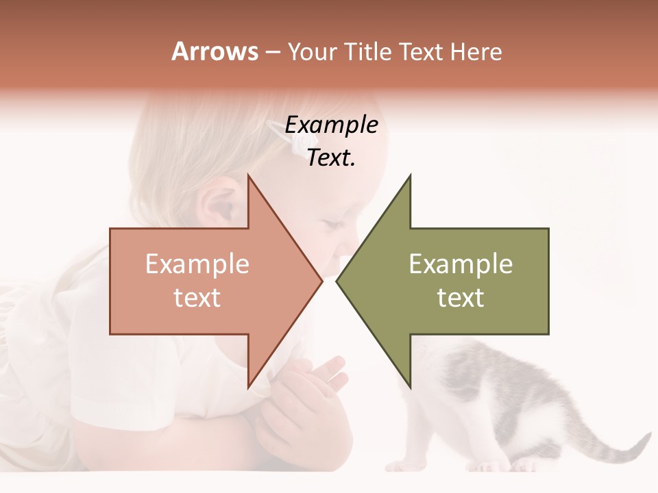 Nature Young Cat PowerPoint Template