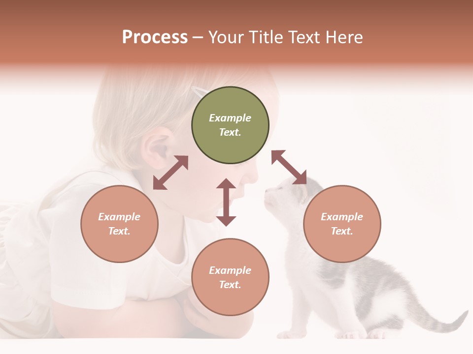 Nature Young Cat PowerPoint Template