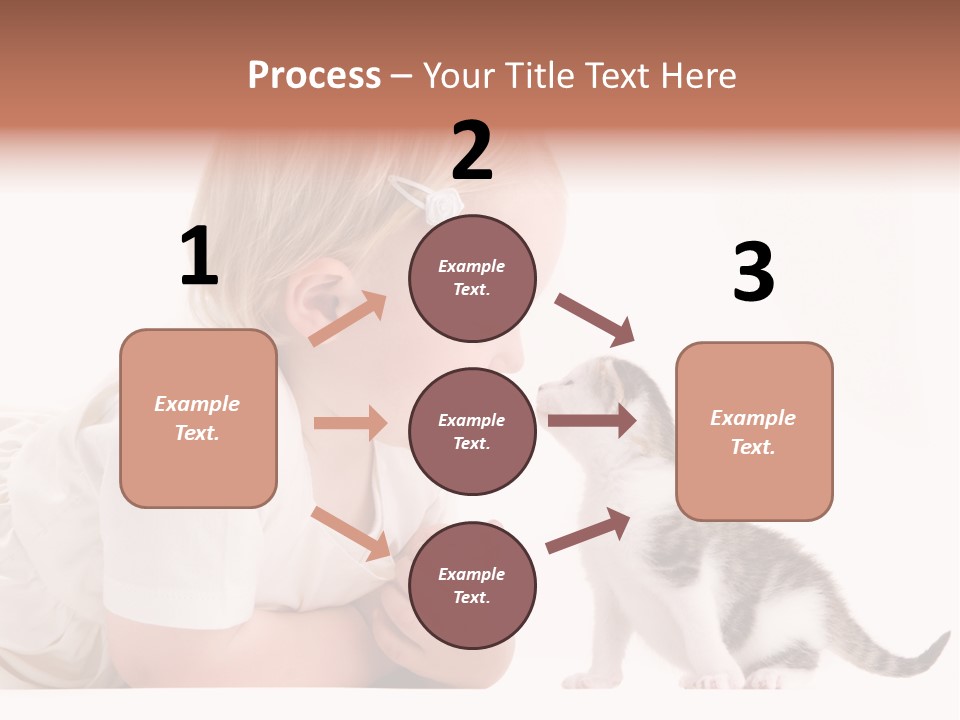 Nature Young Cat PowerPoint Template