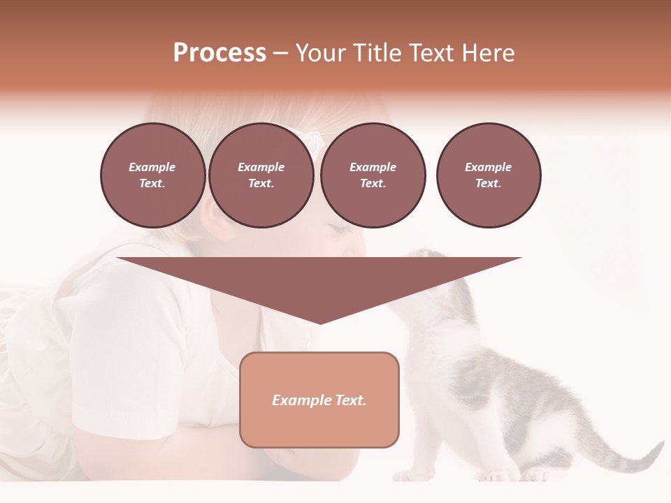 Nature Young Cat PowerPoint Template