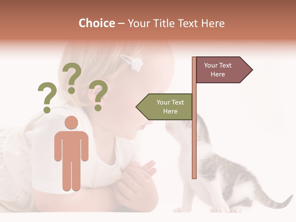 Nature Young Cat PowerPoint Template