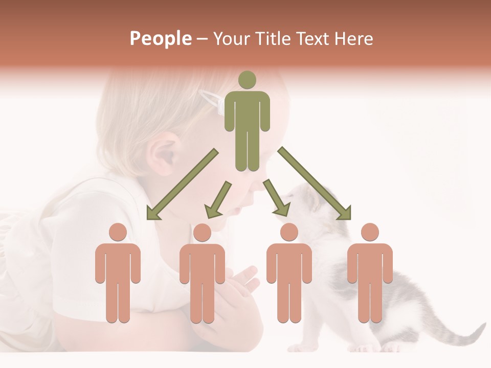 Nature Young Cat PowerPoint Template