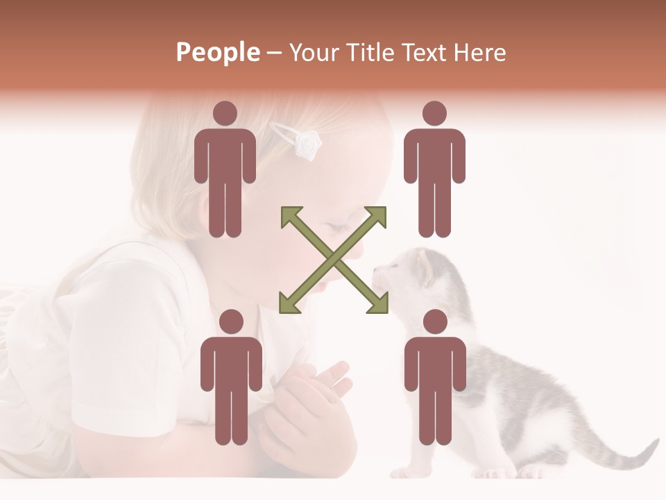 Nature Young Cat PowerPoint Template