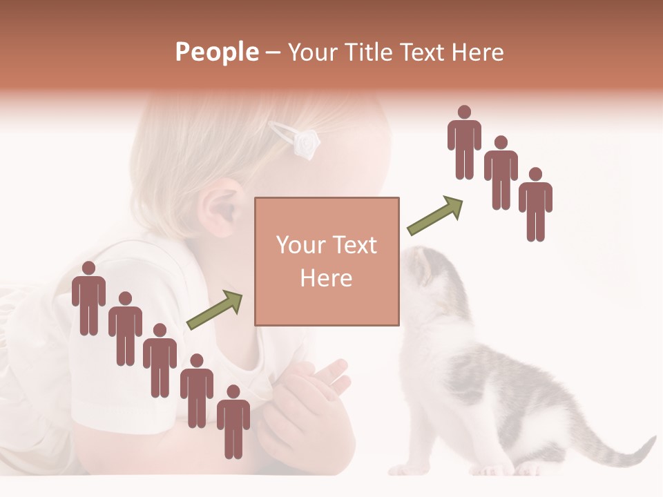 Nature Young Cat PowerPoint Template