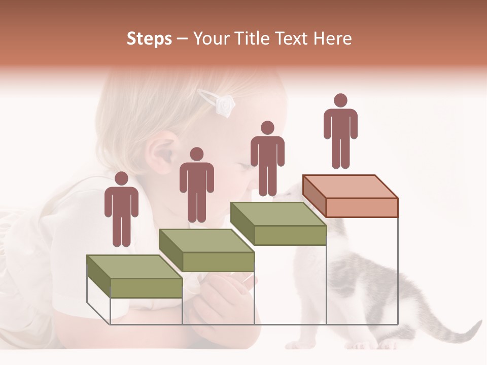 Nature Young Cat PowerPoint Template