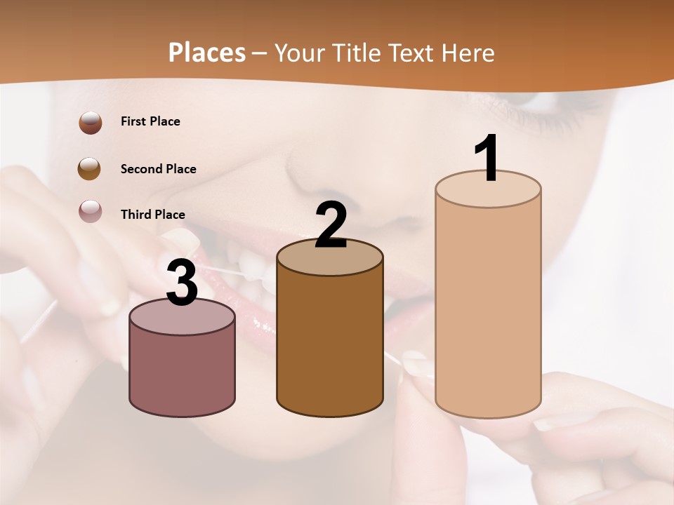 Healthcare Brunette Attractive PowerPoint Template