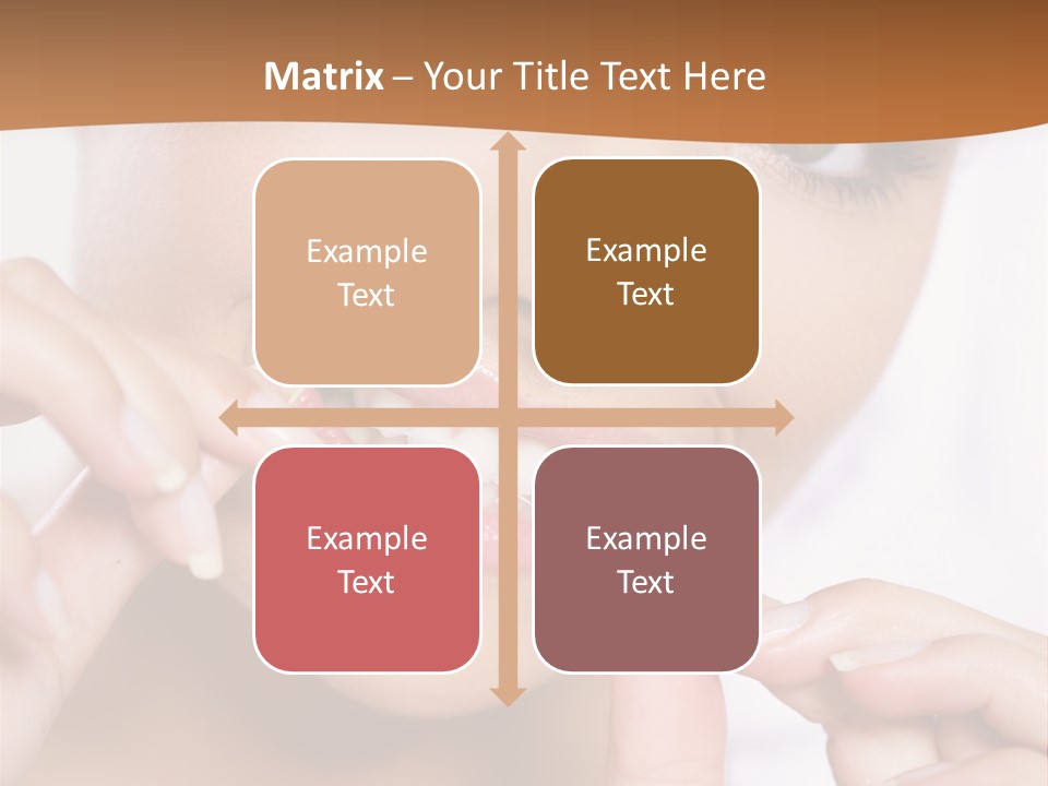 Healthcare Brunette Attractive PowerPoint Template